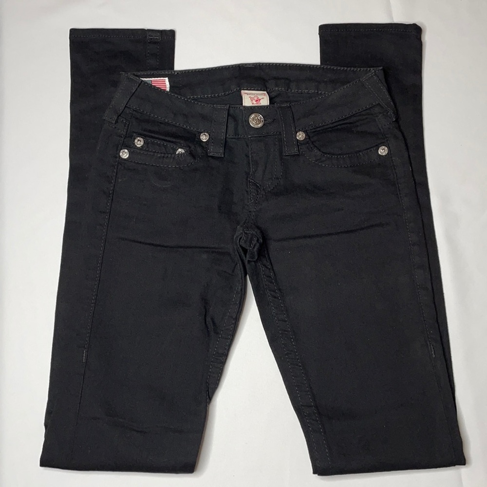 True Religion Stella black jeans size 25